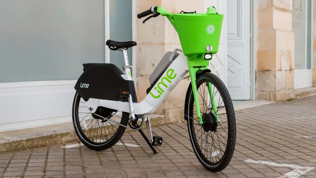 Image d'un vélo électrique Lime